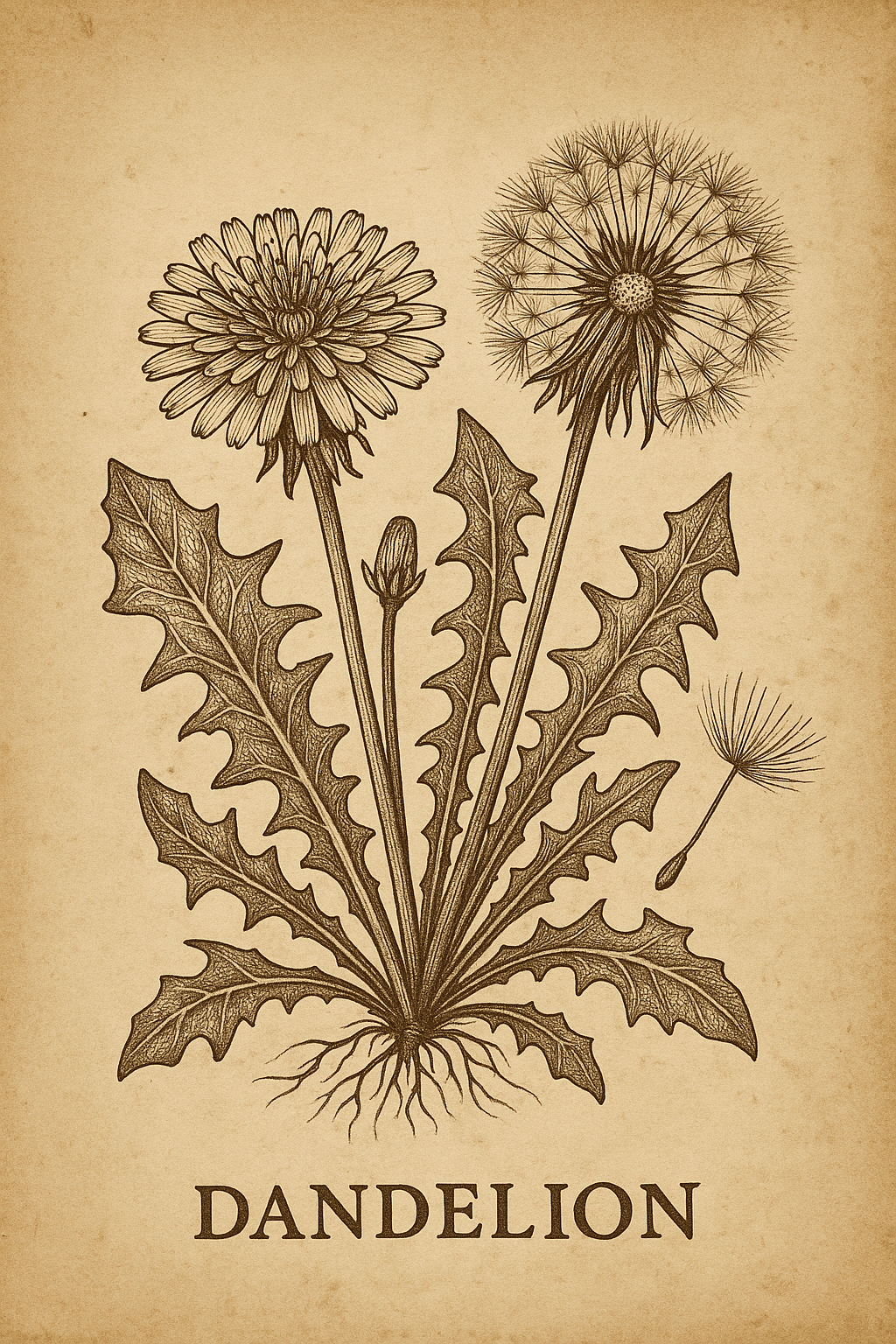 Essence Natura No. 2 | Dandelion (Taraxacum Officianale) | Release & Return - 10ml STOCK BOTTLE