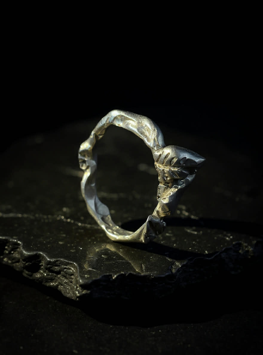 Okataina Ring (925 Sterling Silver, Lost Wax Process)