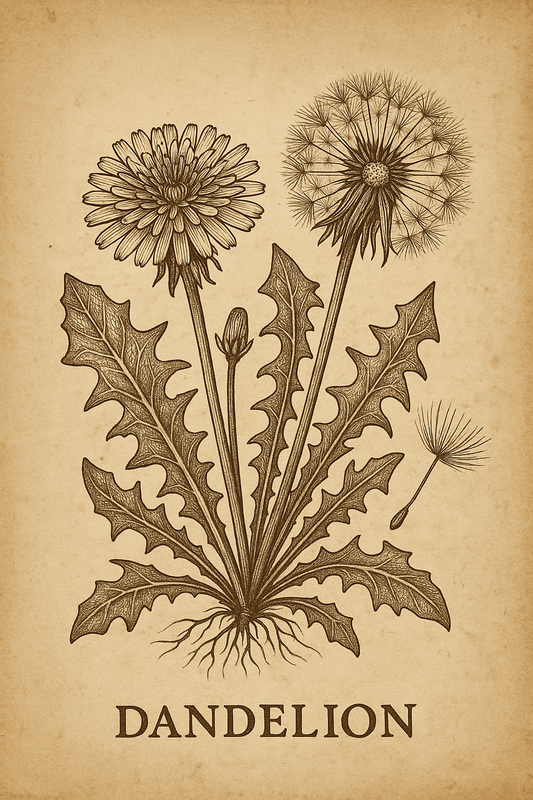 Essence Natura No. 2 | Dandelion (Taraxacum Officianale) | Release & Return - 10ml STOCK BOTTLE